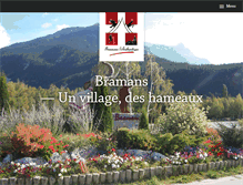 Tablet Screenshot of bramans.fr